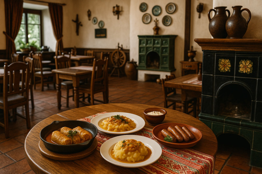 5 restaurante excelente pentru a savura mâncare tradițională în București